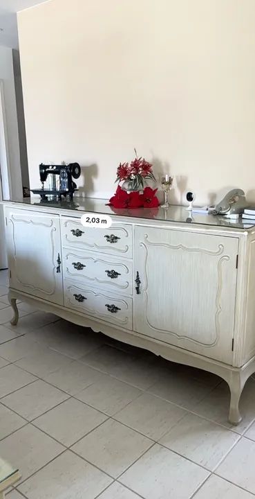 Aparador madeira maciça com patina - Foto 6