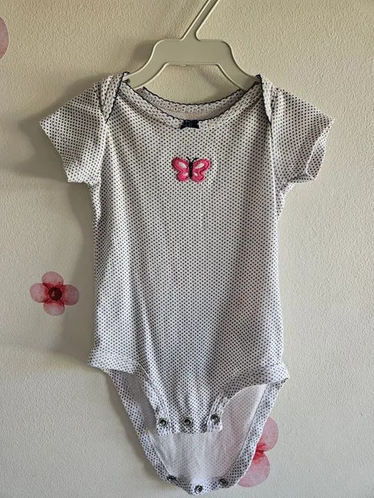 Body Carter's menina 3 meses (3 unidades)  - Foto 4