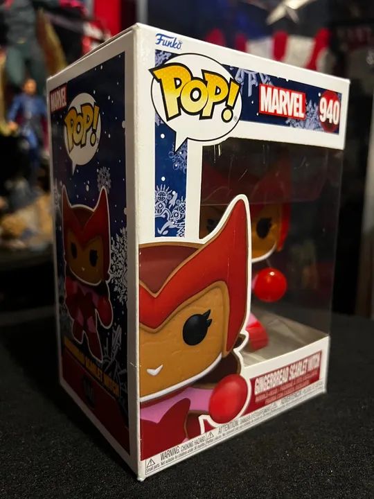 Funko Pop! Marvel - Gingerbread Scarlet Witch 940