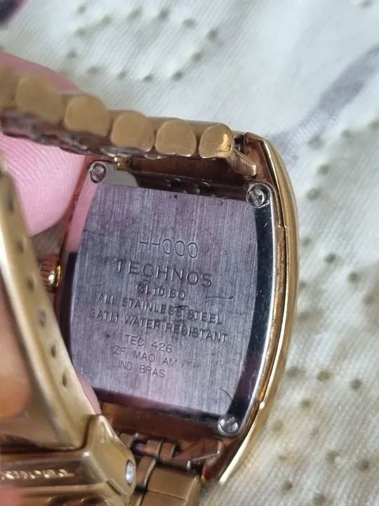 Relógio Technos Riviera Dourado Feminino - Foto 3