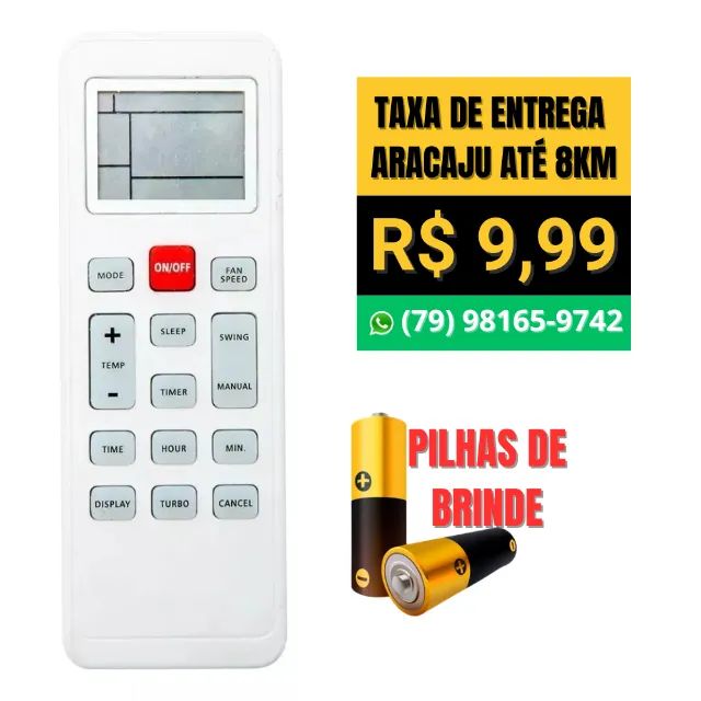 Controle Remoto Para Ar Split Condicionado Philco - Foto 3
