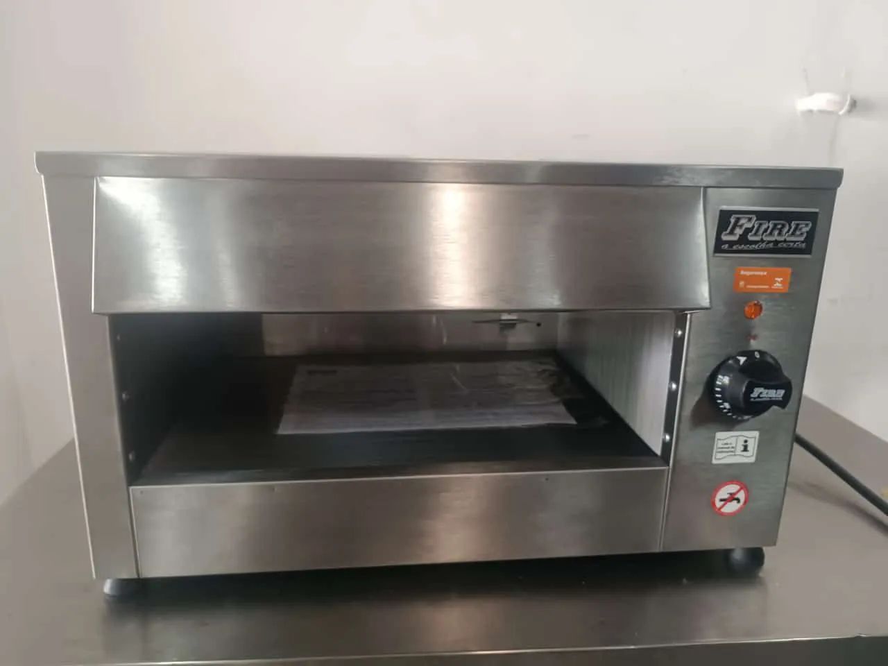 Forno salamandra Gratinador 1 câmera 