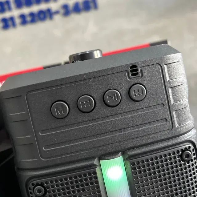 Caixa de som Bluetooth com Microfone - Foto 2