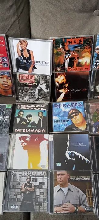 CDS de Rap Hip Hop Funk R&B Black music ( alguns lacrados) - Foto 5