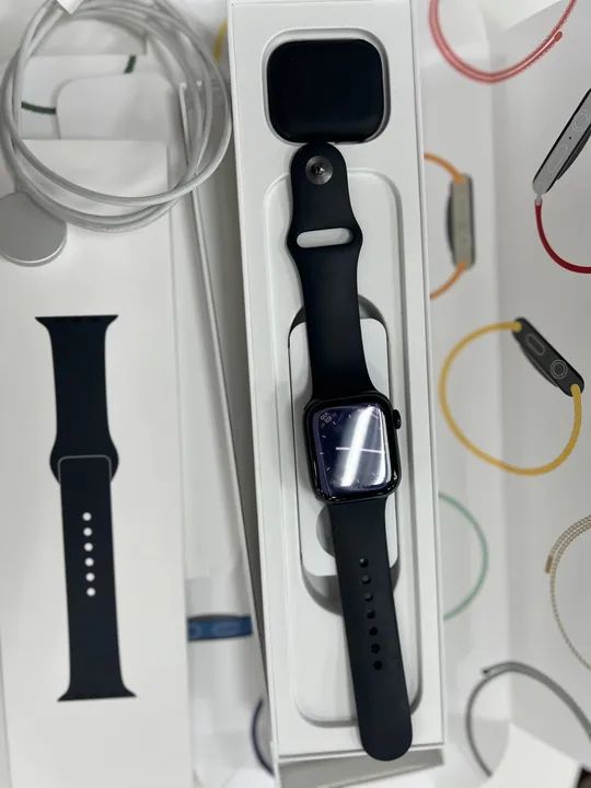 Apple Watch Series 7 (41mm) - Caixa de alumínio  - Foto 5