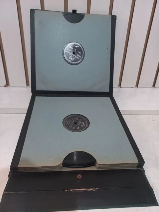 12 discos antigos acetato 