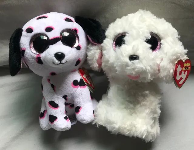 Lote Ty Beanie Boos Pippie e Georgia PEQUENAS (com etiqueta!)
