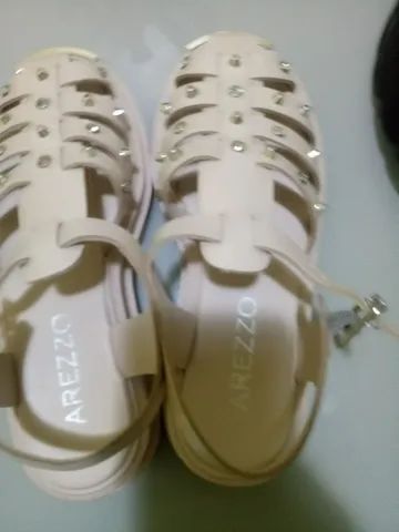 Uma linda sandalia arezzo 37 - Foto 4