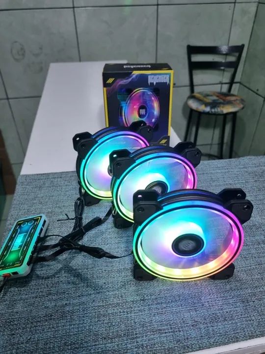 Kit 3 Cooler Revenge Controladora e Controle G-vr333k - Foto 2