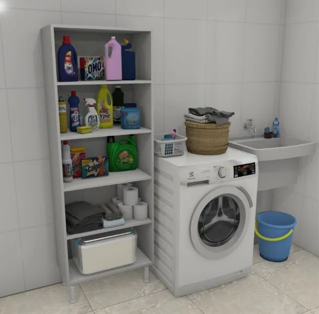 Armário multiuso sem porta