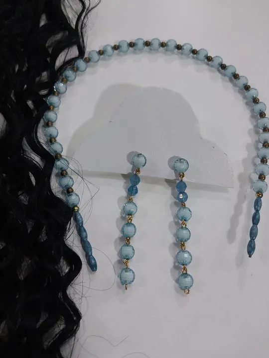 Aplique afro com acessórios,  4 telas. - Foto 3