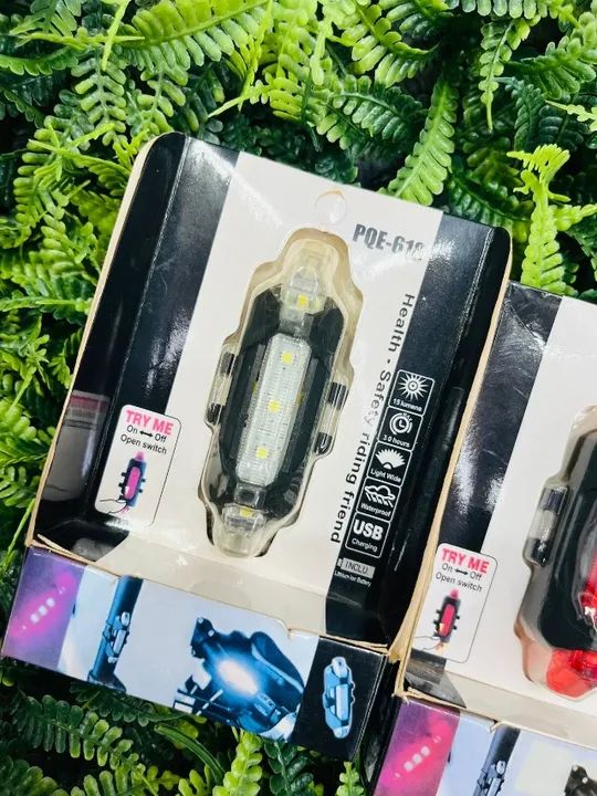 Farol LED Bike sinalizador - PQE-618 - Foto 3