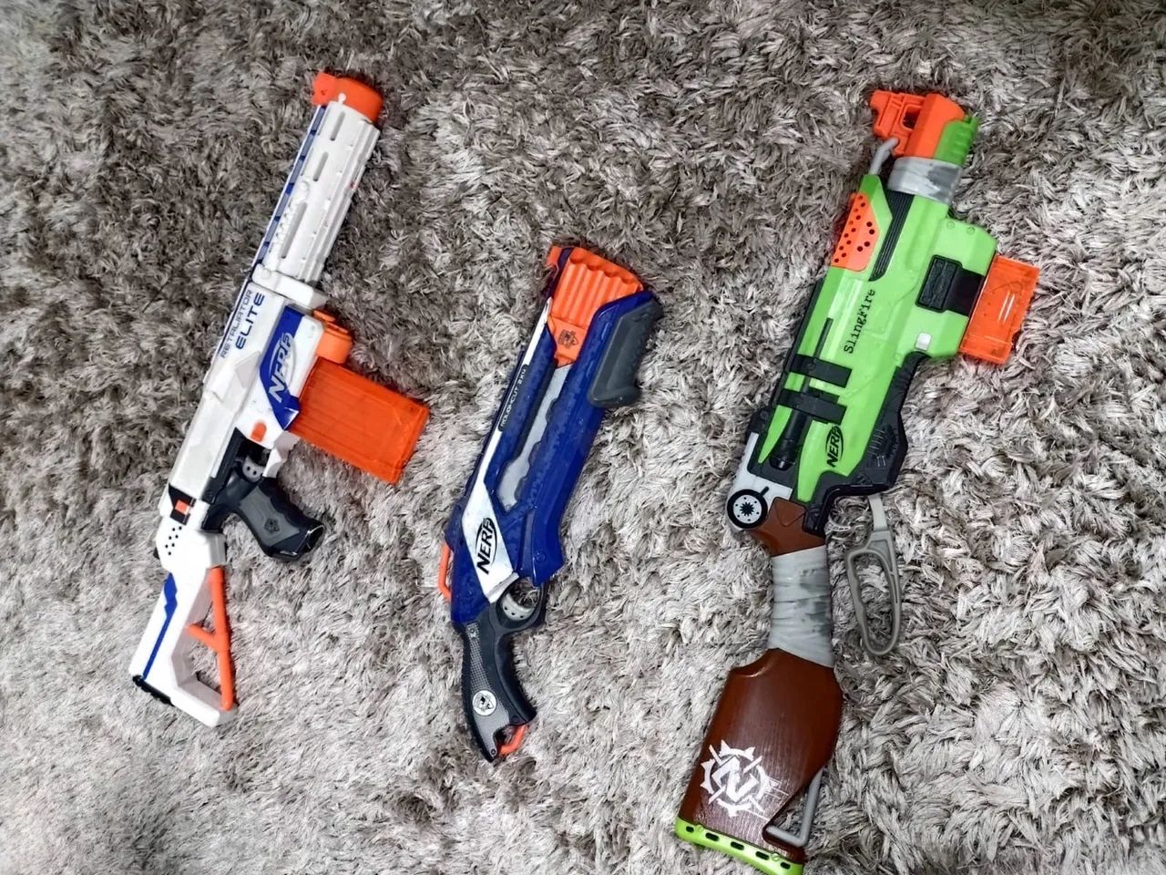 ARMAS DE BRINQUEDO NERF (todas disponíveis menos retaliator e slingfire)