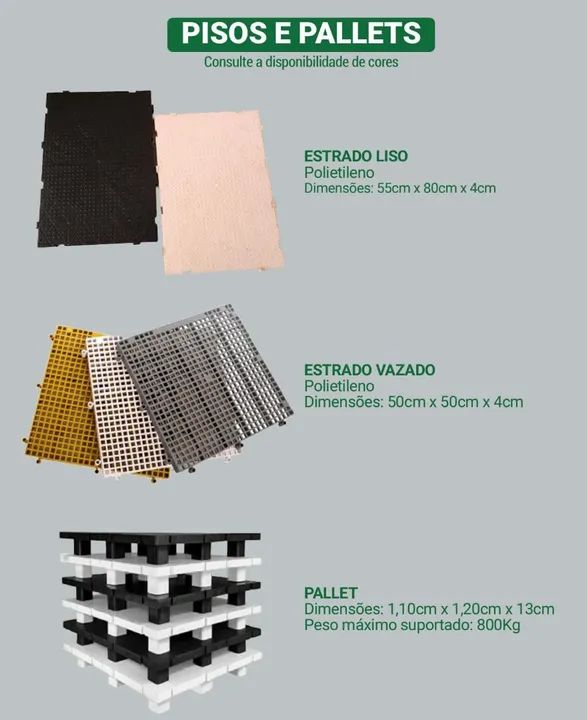 Pisos e Pallets para Comércio