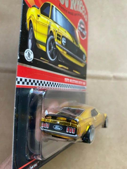 Hot Wheels - 1970 Ford Mustang Boss 302 - Red Line Club Exclusive