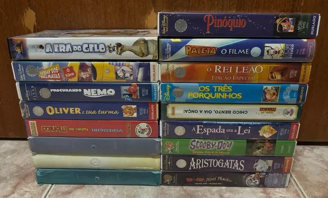 Fitas Cassete / VHS (17 fitas)