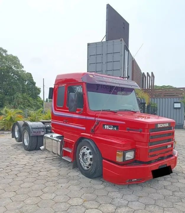 Scania 113H  Cavalo 6x2 Top Line 1998