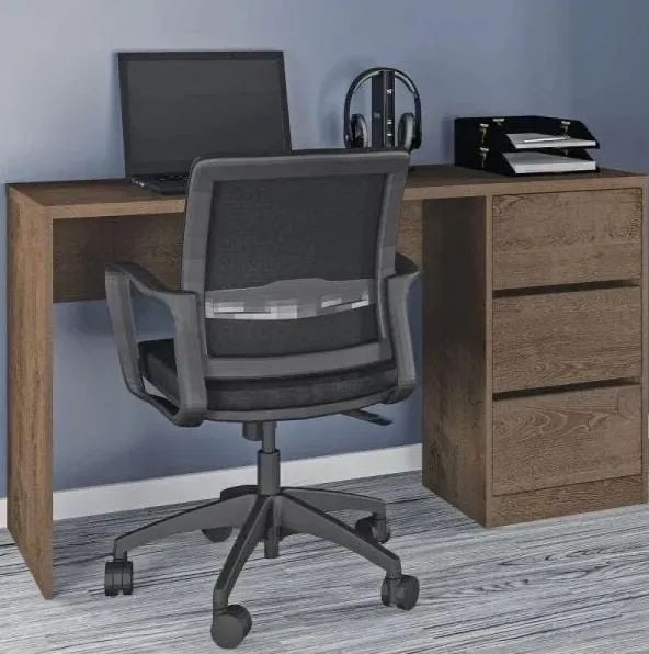 Mesa de Escritório com Gaveta - Semi Nova - Foto 2