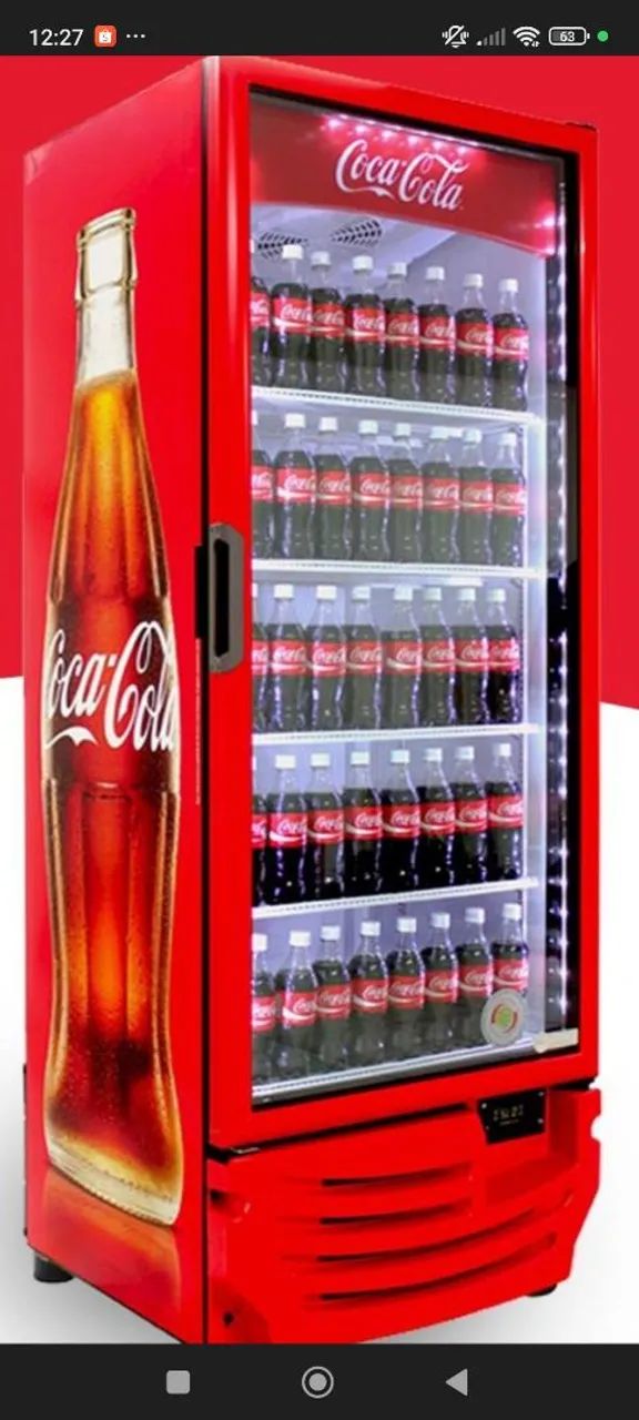 Vendo geladeira expositora coca cola 