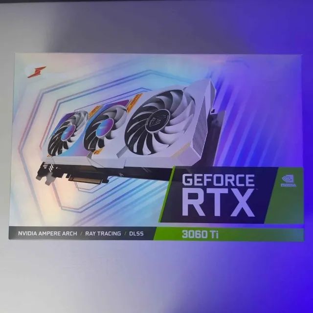 RTX 3060 Ti iGame Ultra White OC Colorful Triple Fan - Foto 2