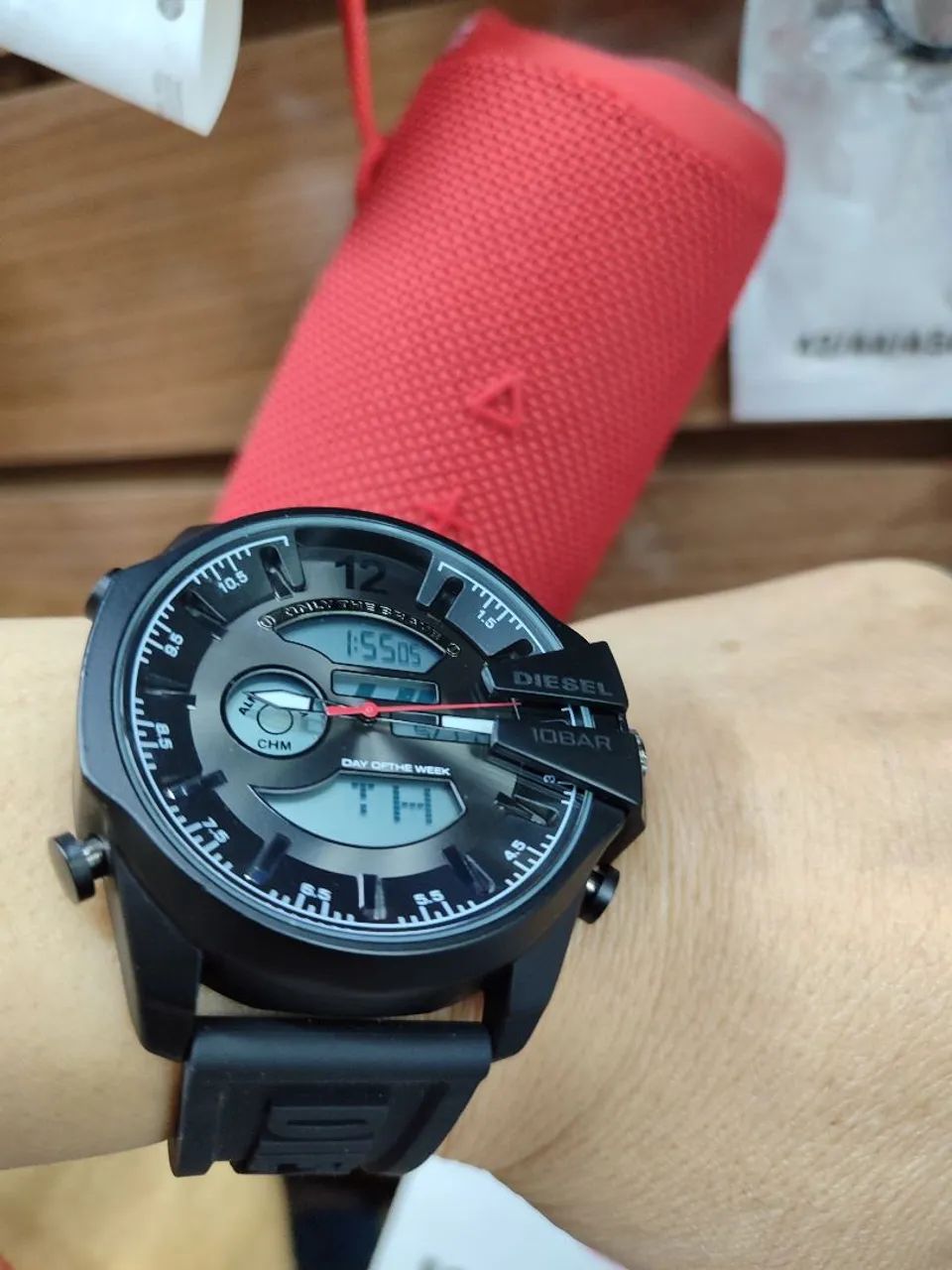 Relógio  Masculino pulseira de borracha  - Foto 3