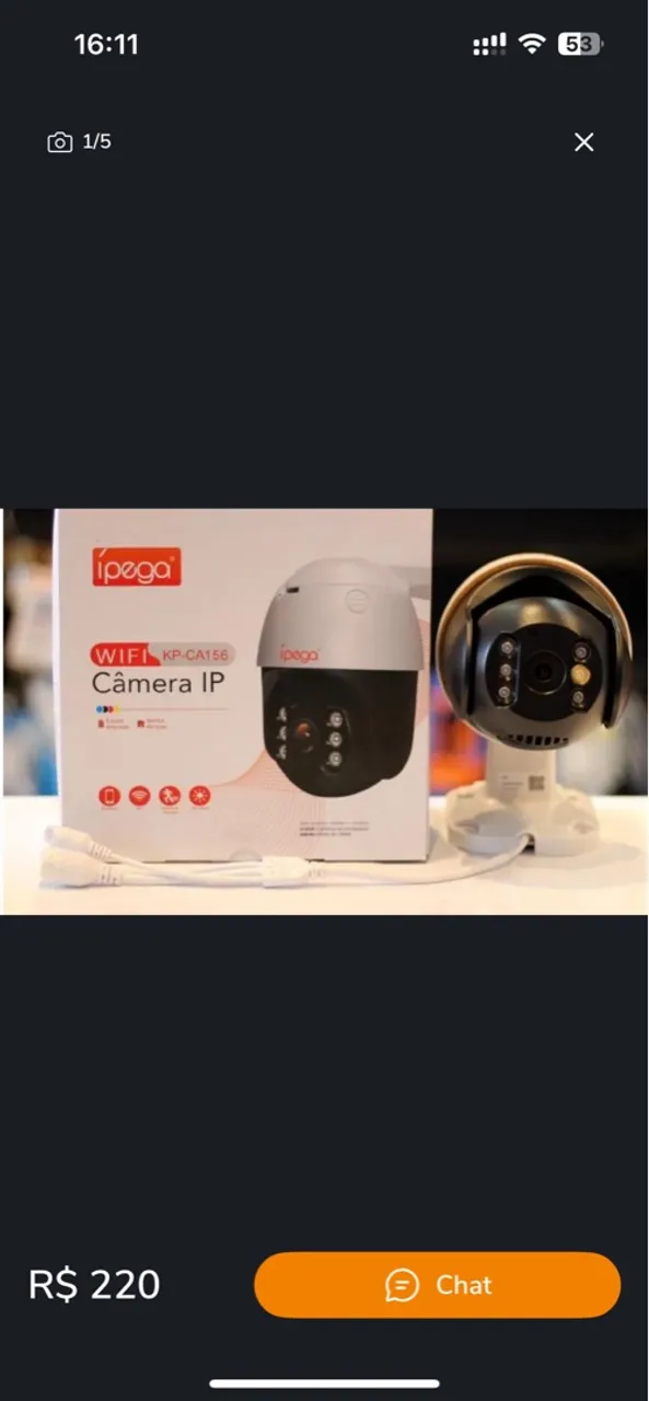 Câmera Ipega Kp-Ca156