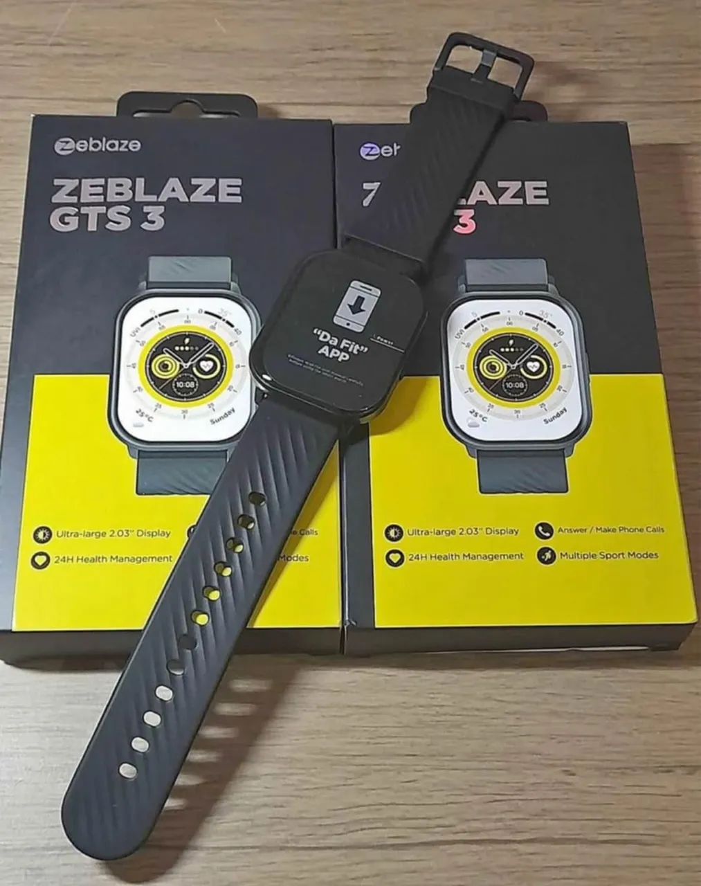 -Smartwatch Zeblaze GTS 3, Entrega Grátis  - Foto 2