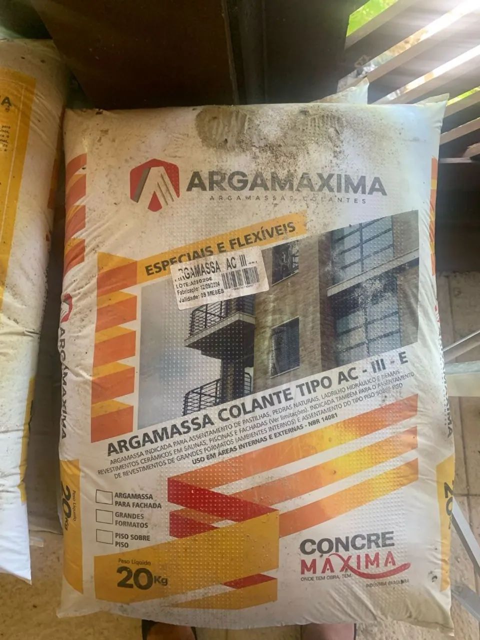 Argamassa Colante Tipo AC - III - E 20kg