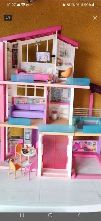 Mansão dos sonhos da Barbie