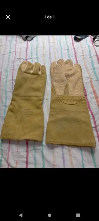 Luva de segurança para alta temperatura 