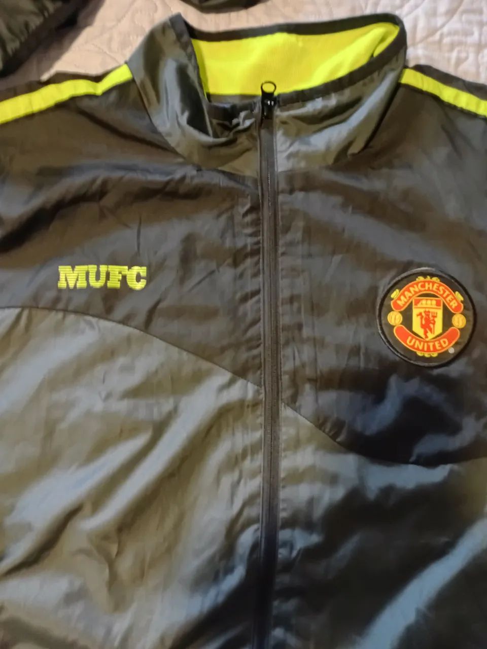 Jaqueta Manchester United Impermeável Original - Foto 5