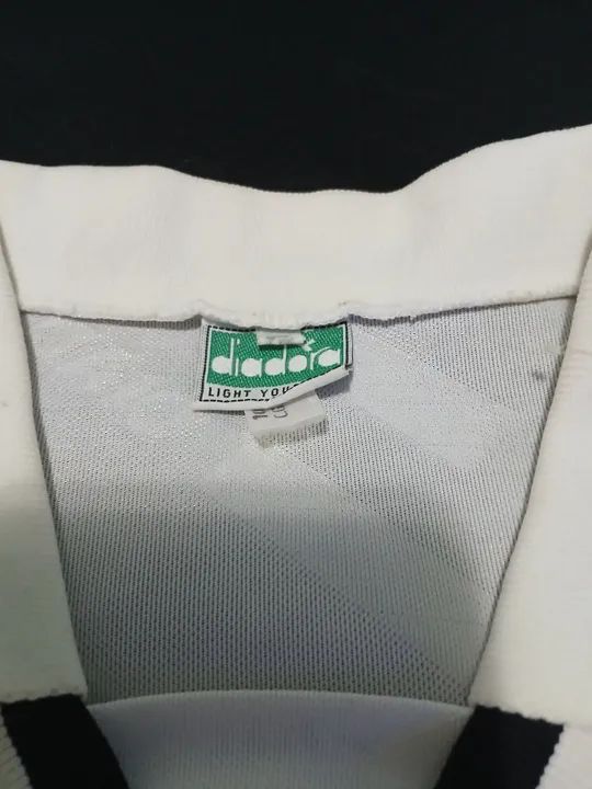 Camisa da Ponte Preta Original Diadora tamanho G em ótimo estado de conservação.  - Foto 4