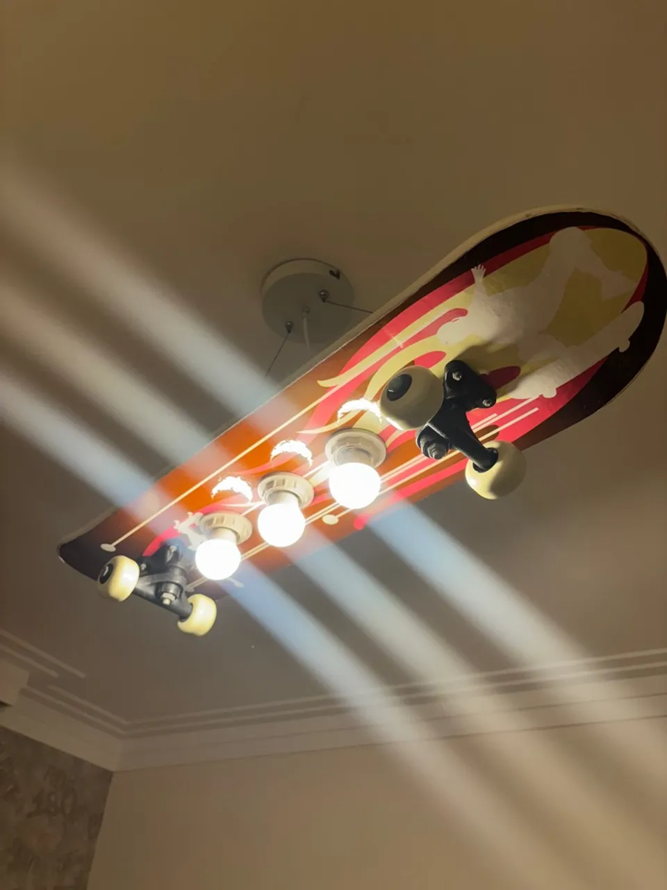Lustre Skate Personalizado
