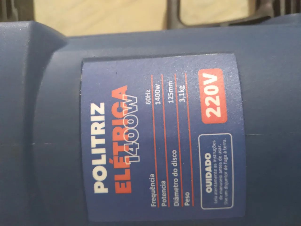 Politriz EL 1400W 220v 6 vel9cidades 7 polegadas c/ acessórios - Foto 2