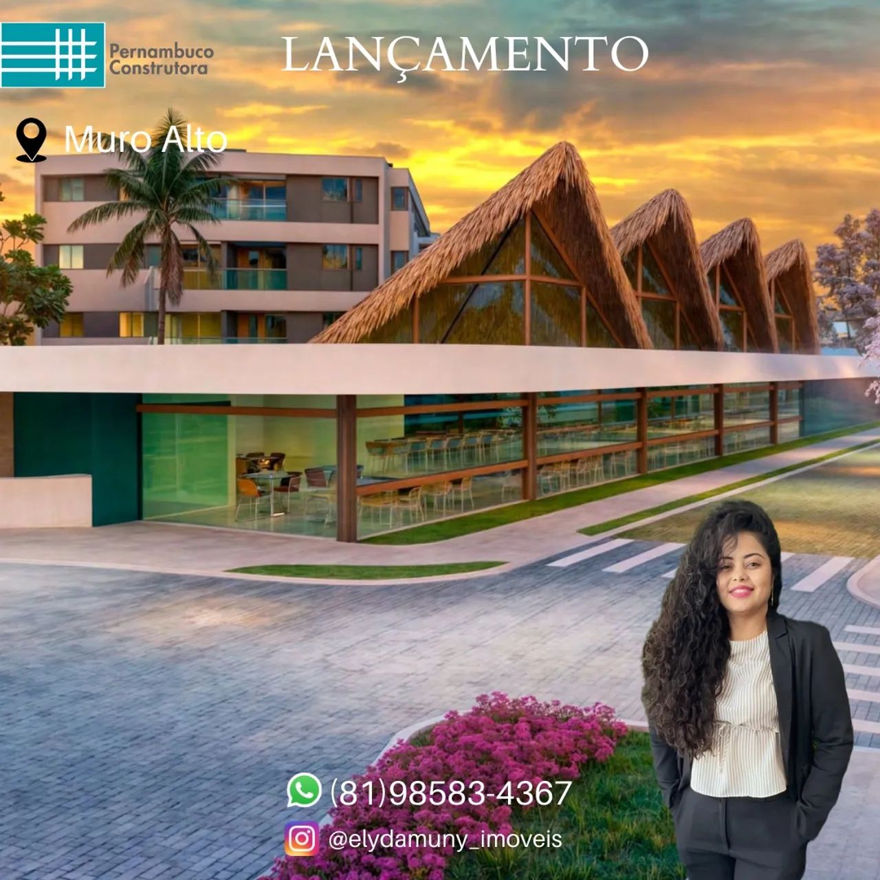 Vendo Flats Studios no 1° World Resort Da Praia De Muro Alto| Oportunidade para investir!  - Foto 5
