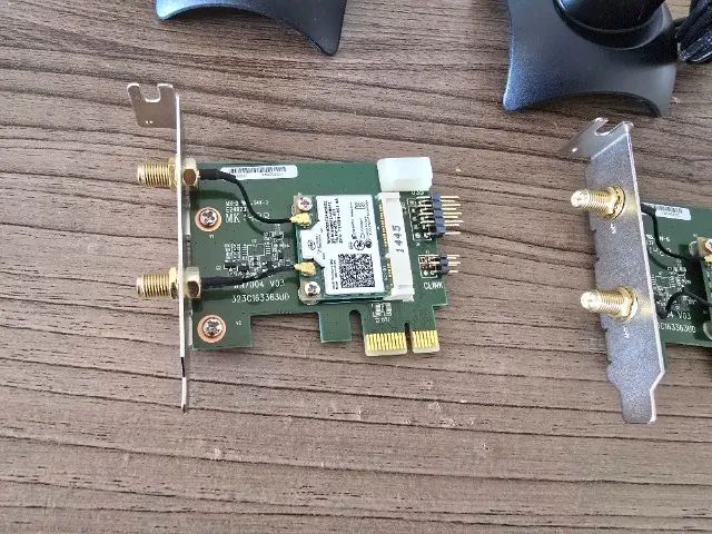 Placas Adaptador Pci-e Para Wifi Perfil Baixo Intel (4 UNIDADES !) - Foto 3