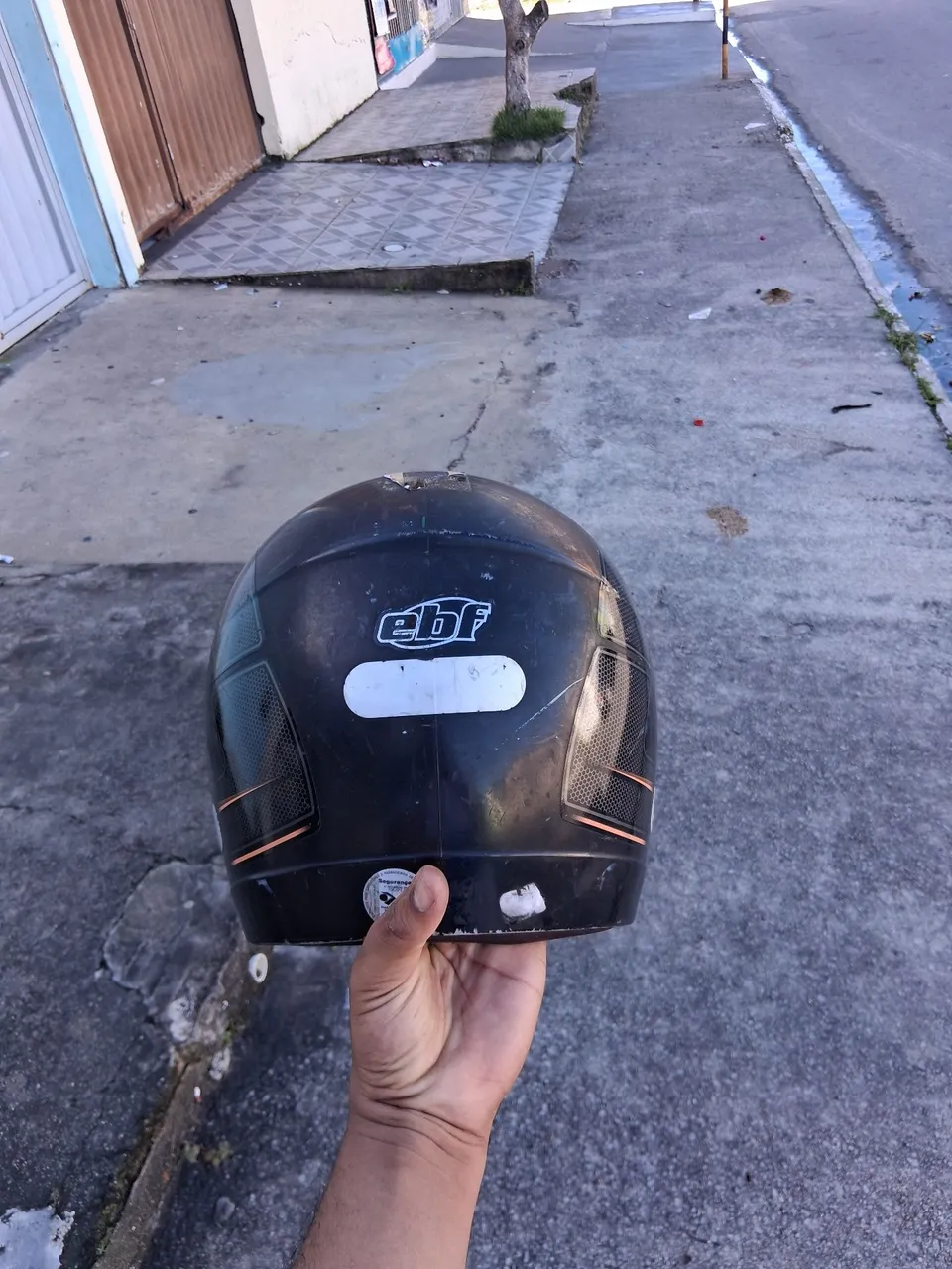 Capacete EBF Preto