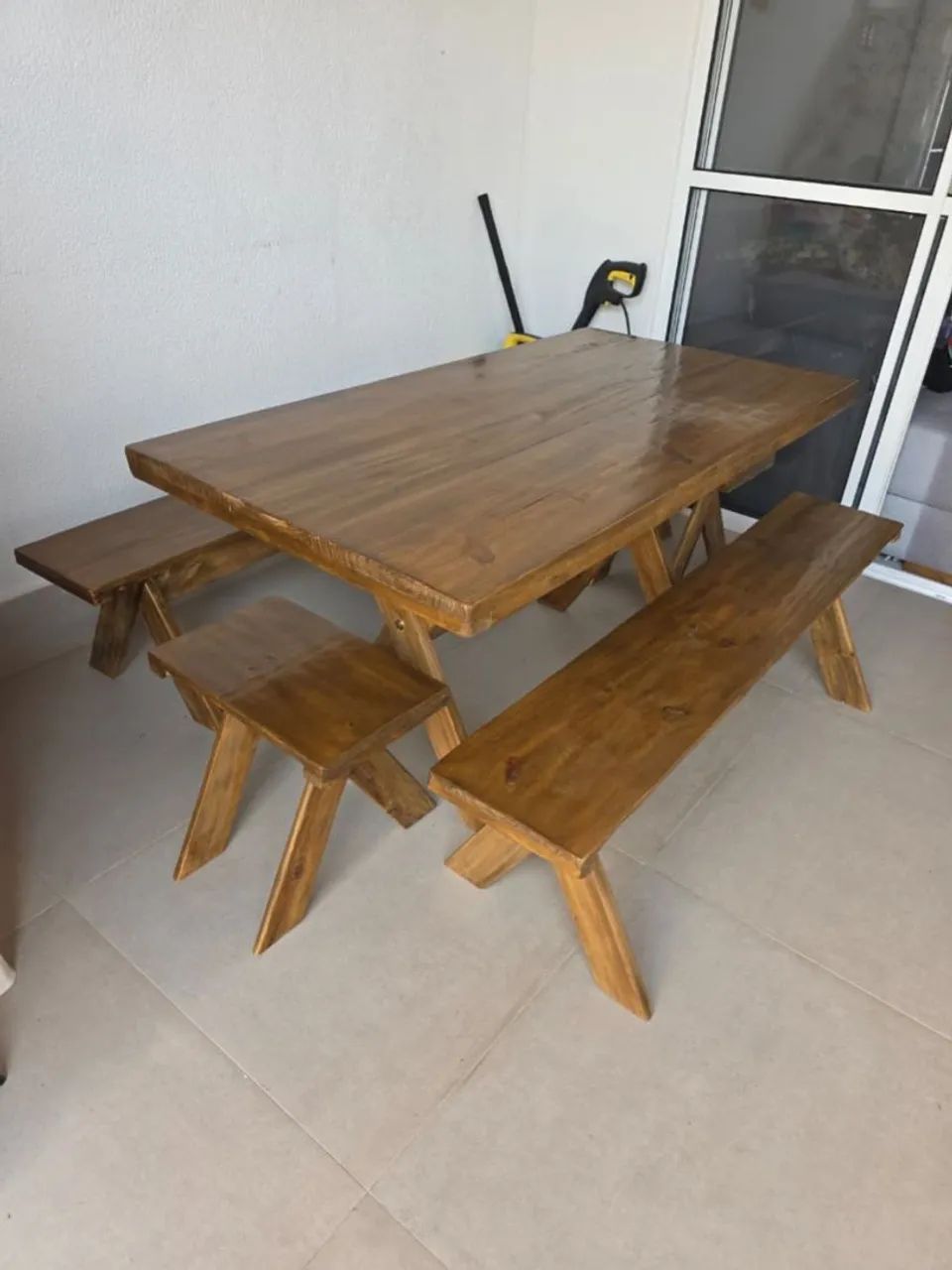 Mesas rústicas pronta entrega64169254786434121