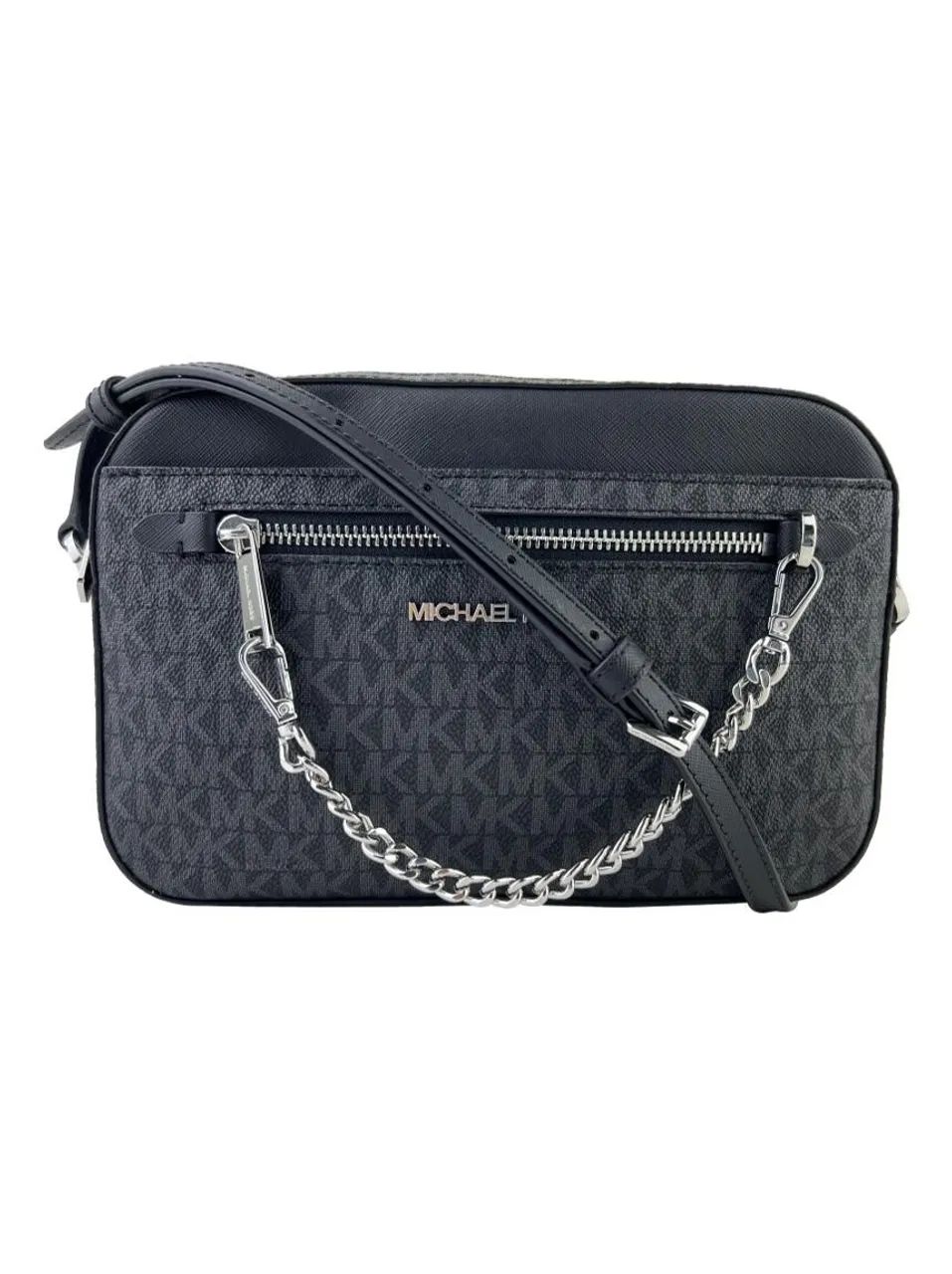 Bolsa Preta Michael Kors com corrente