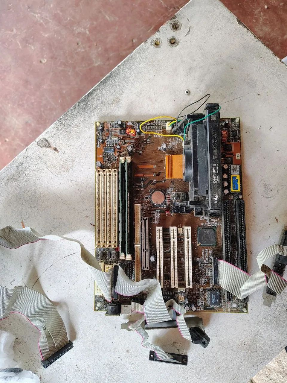 Kit Placa mãe para processador Intel Pentium 2