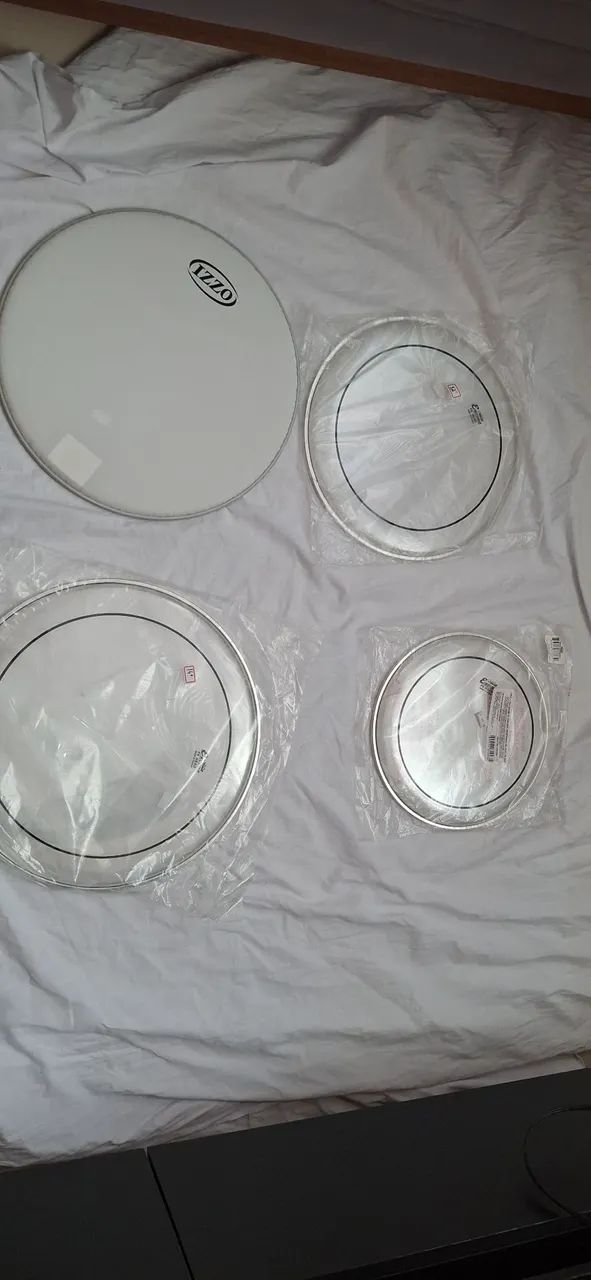 Bateria RMV Trip Compacta Branca Shell Pack - Foto 5