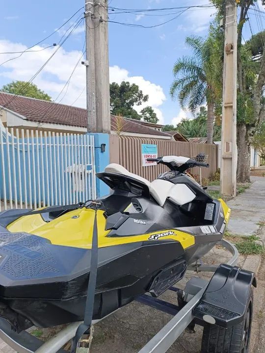 Jet Ski SPARK 2014 90HP - Carretinha.  - Foto 3