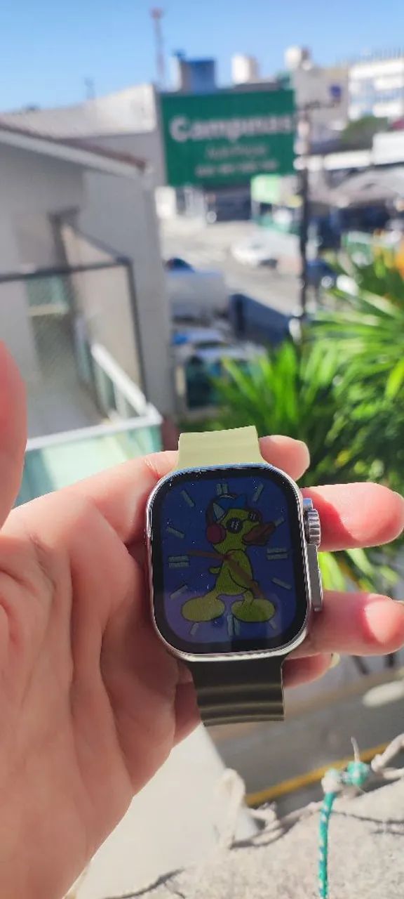 SMARTWATCH ULTRA COM PULSEIRA EXTRA  - Foto 4