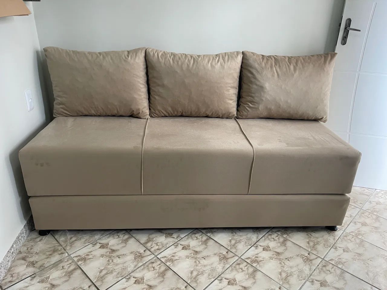 Sofá Cama para KITNET, APARTAMENTO E AIRBNB Novos de fábrica  - Foto 2