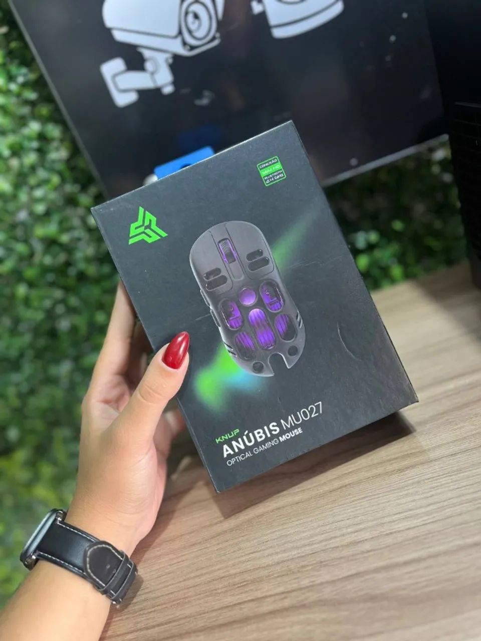 Mouse Gamer Sem Fio KNUP - MU027