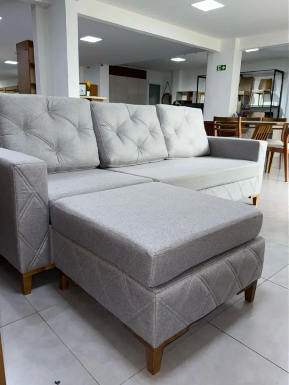 SOFA ESTOFADO 3 EM 1 DIVIDIMOS EM ATÉ 10X SEM JUROS - Foto 2