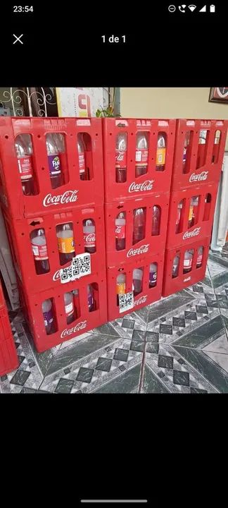 Caixas de Coca-Cola - Ideal para seu negócio!  - Foto 2