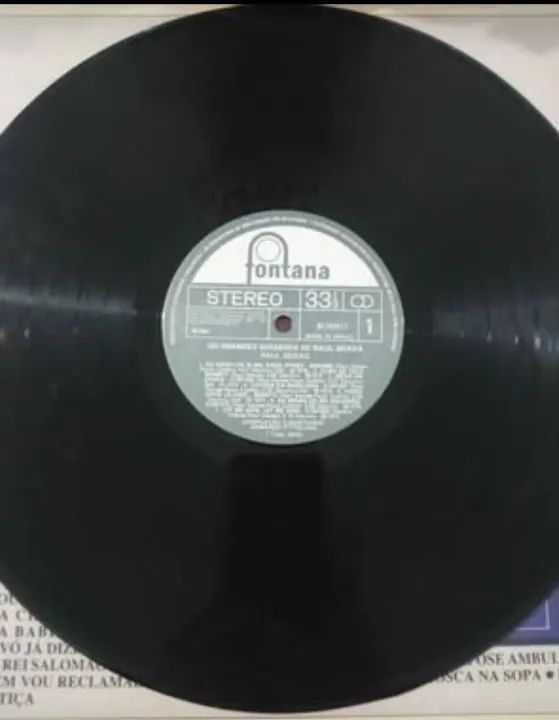 LP Raul Seixas, Os Grandes sucessos de Raul Seixas, capa e disco impecável. - Foto 4