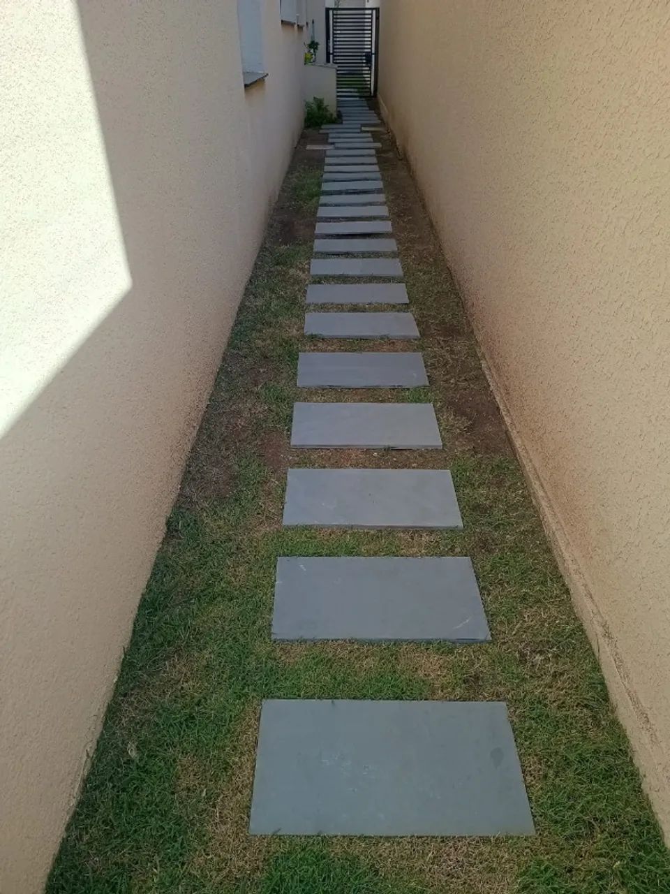 Kit 5 peças Pisante Grama 30X60 cm