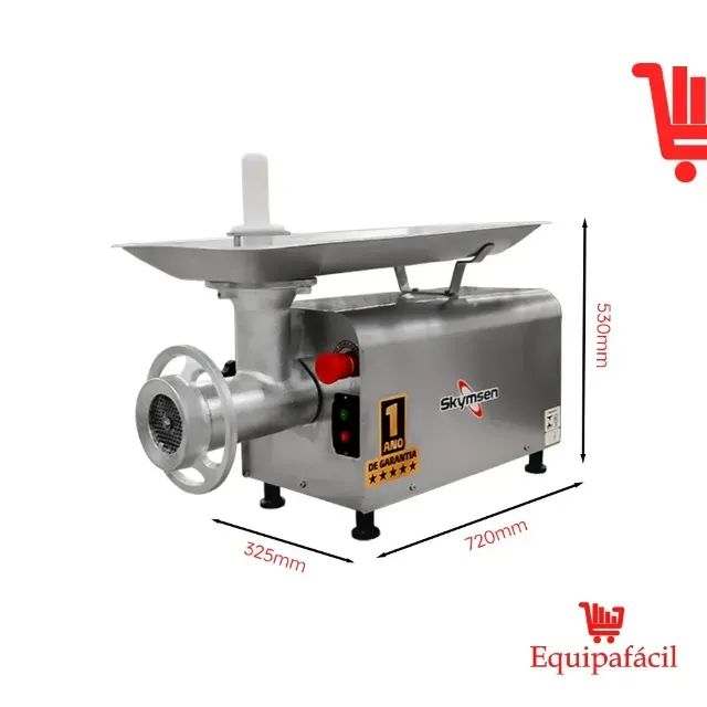 Moedor de carne boca 22 Inox - Skymsen 